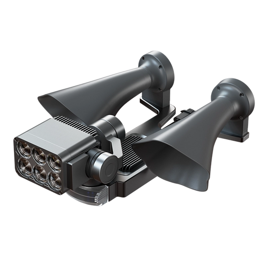LP35 Loudspeaker and Spotlights 2 in 1 payload for DJI M350 - Altohelix