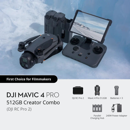 DJI Mavic 4 Pro 512GB Creator Combo (DJI RC Pro 2) - Altohelix